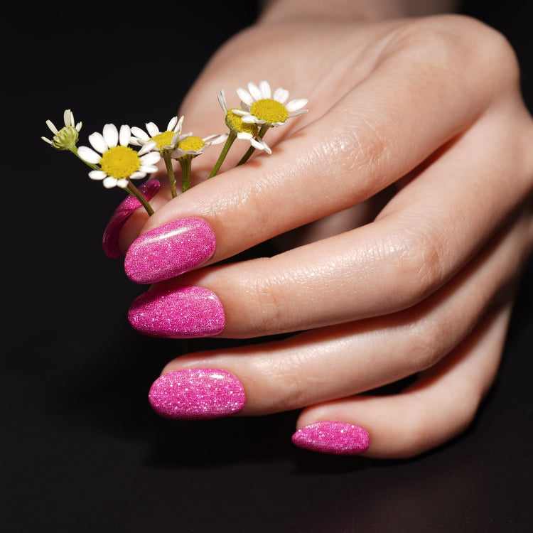 Blueskygellak.nl Sparkle Neon 3 Pink