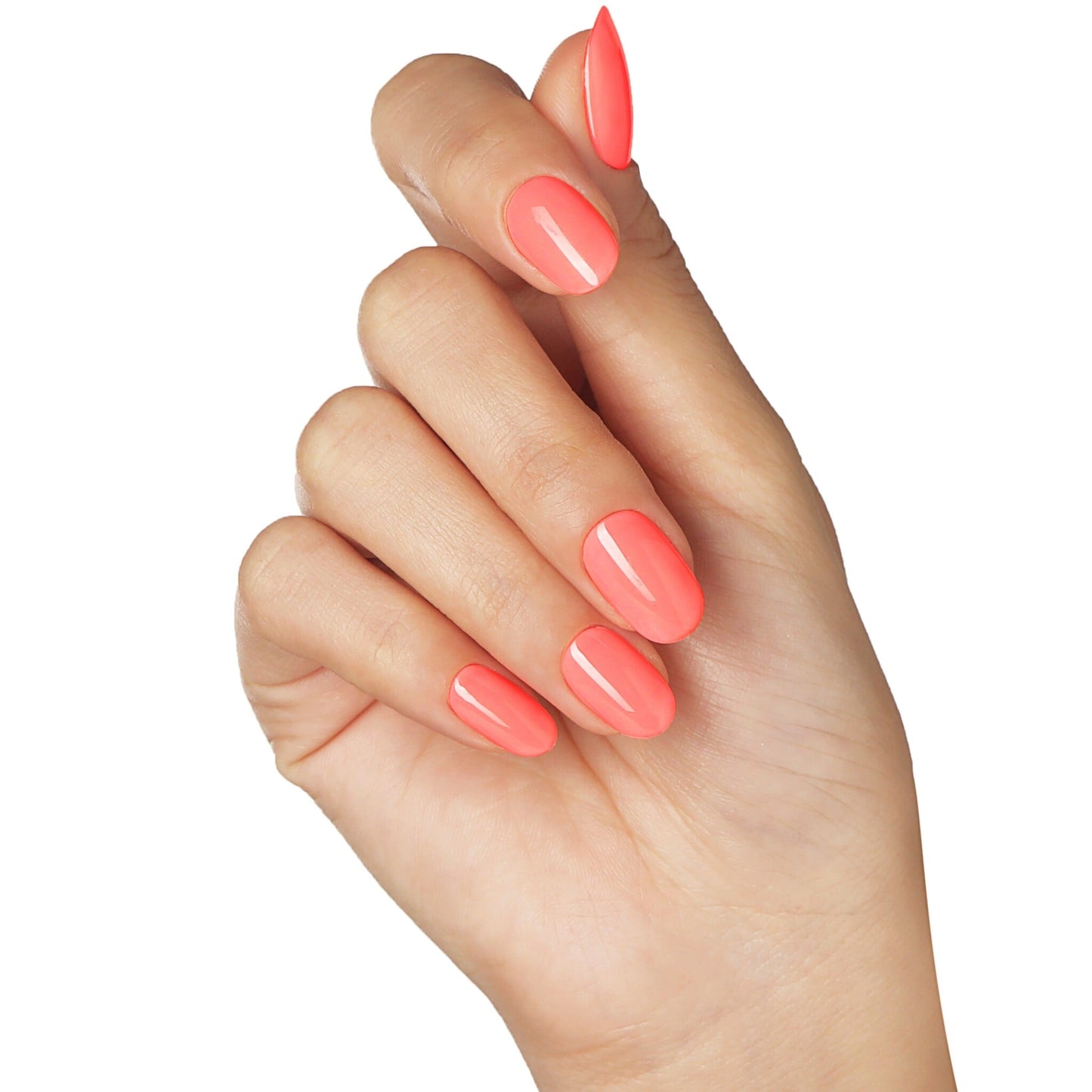 Blueskygellak.nl A074 Pink Neon Coral