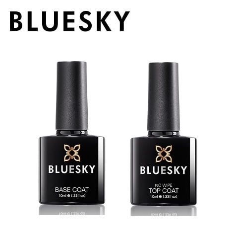 Bluesky Base Coat & Top Coat No Wipe