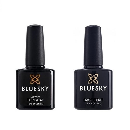 Bluesky Base Coat & Top Coat No Wipe