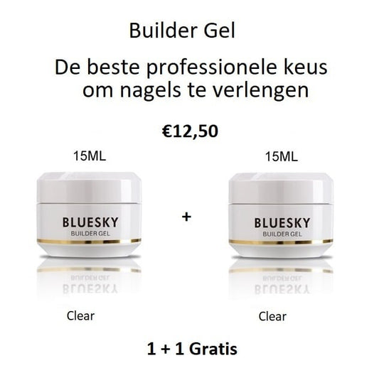 Blueskygellak.nl Builder Gel Clear + Clear
