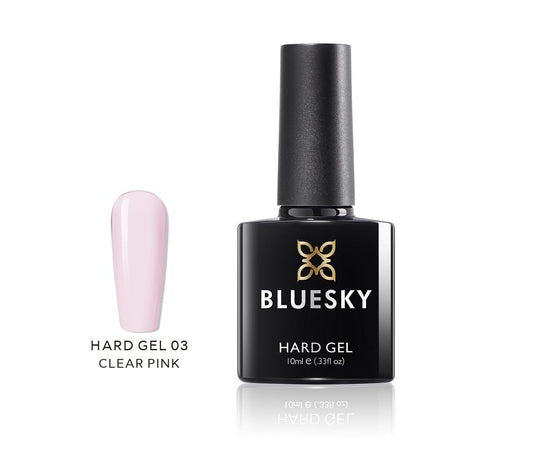 Blueskygellak.nl Hard Gel Soft Clear Pink