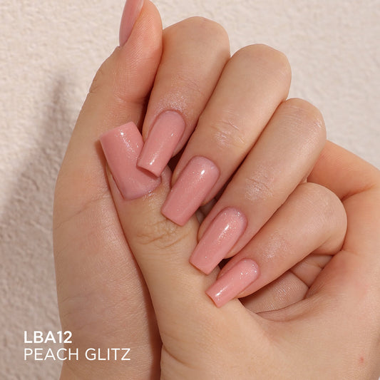 Blueskygellak.nl BIAB LBA12 Peach Glitz