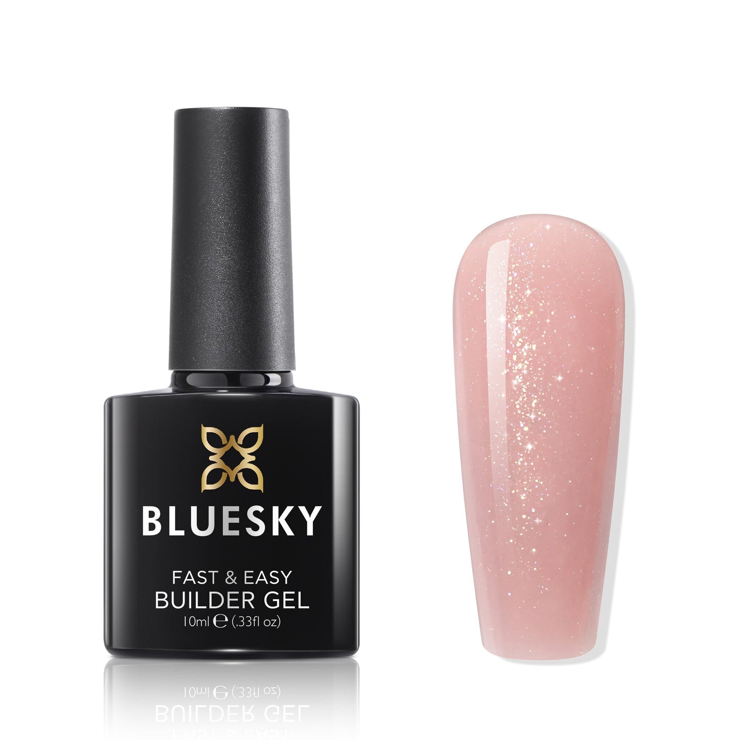Blueskygellak.nl BIAB LBA12 Peach Glitz