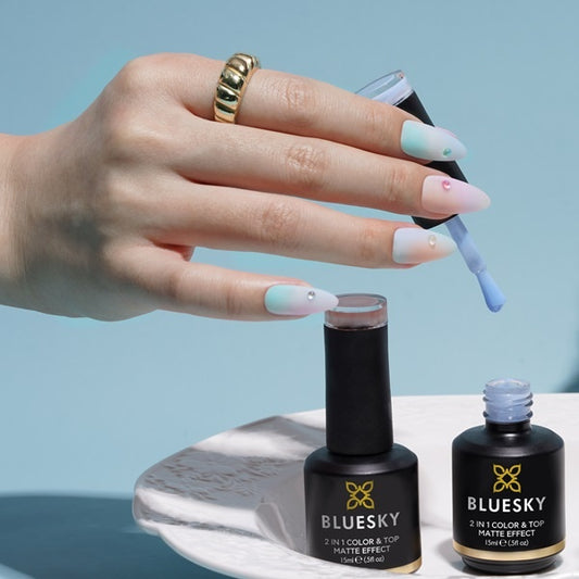 Blueskygellak.nl LPT01 Pastel Top Mat No Wipe Cotton Candy 