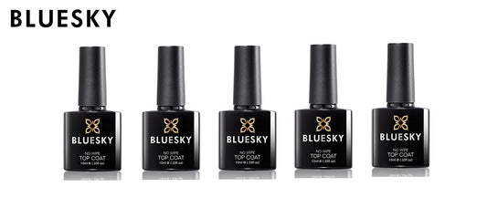 Bluesky Top Coat No Wipe 5 stuks