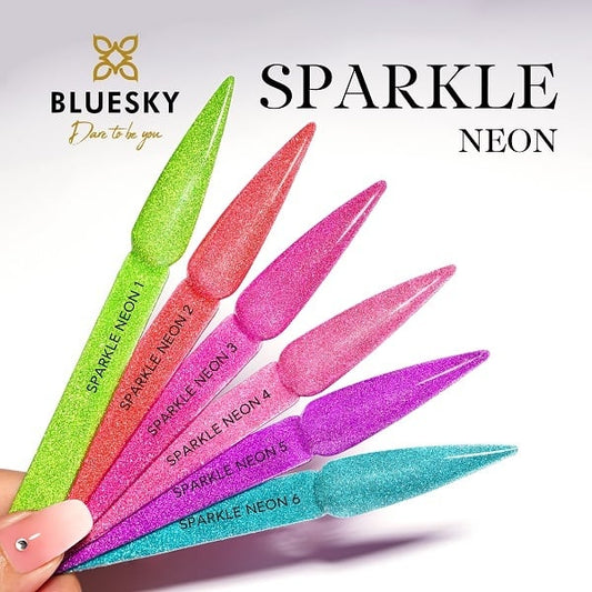 Blueskygellak.nl Sparkle Neon 3 Pink